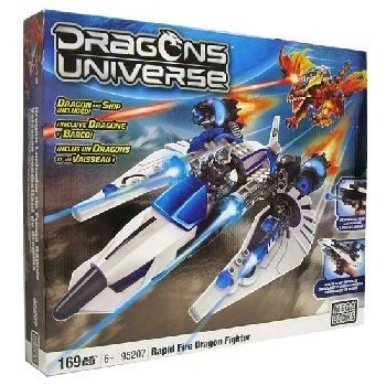 Mega Bloks Dragon Battle - Stridsflygplan & Drake Lekset