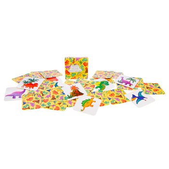 SM&Aring; MEMORYSPEL - MODELL: DINOSAURIE I DISPLAY (60 st)