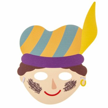 SINTERKLAAS - SINT & PIET FOAMMASKER (48 st.)