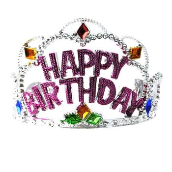 HAPPY BIRTHDAY-krona - Modell 3 (12 st)
