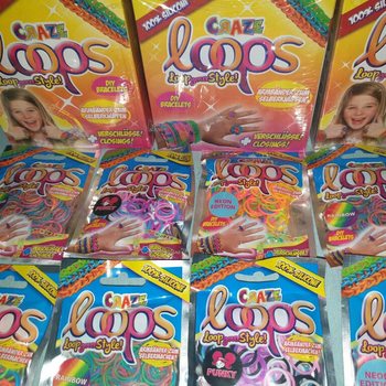 CRAZE LOOPS LOOM - BLINDBAGS - I DISPLAY (12 styck)