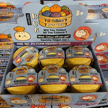 RAGE - Squishy Bun Dumplings STORA - ONE SET PU FOAM SQUISHY EDITION (12 st.)