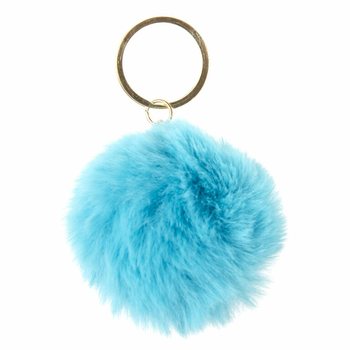 RUNDA FLUFFIGA NYCKELRINGAR (12-pack)