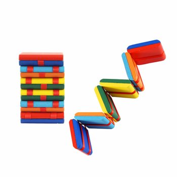 RETRO TOYS - Jakobs stege i tr&auml; i display (24 stycken)