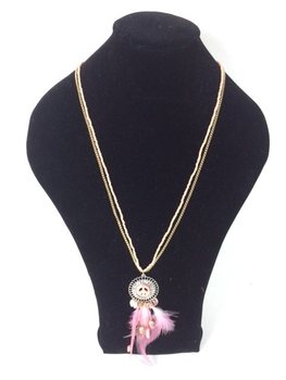 Halsband Ibiza-stil Peace Laxrosa (1 st)