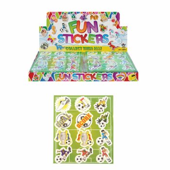 FUN STICKERS – MODELL: FOTBOLL (120 st.)