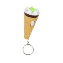 NYCKELRING FICKLAMPA - GLASSMODELL (50 st)