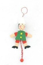 Sprattelgubbe Pinocchio i Tr&auml; (4 st.)