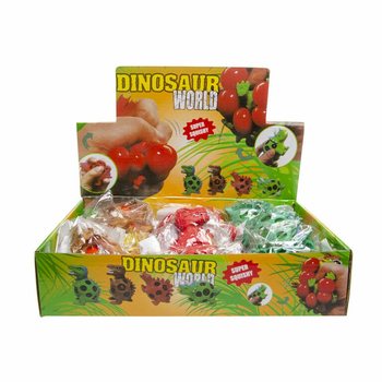 Squishy Mesh Dinosaurieboll - Display (12 st.)