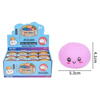 RAGE - Squishy Bun Dumplings LITEN (5.3x5.3x4.1 cm) - Viral 2026 Fidget Toy (24 st.)
