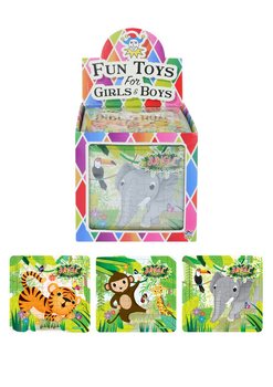 Djungelpussel - 13 x 12 cm i display (108 st)