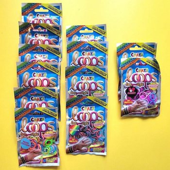 CRAZE LOOPS LOOM - BLINDBAGS - I DISPLAY (12 styck)