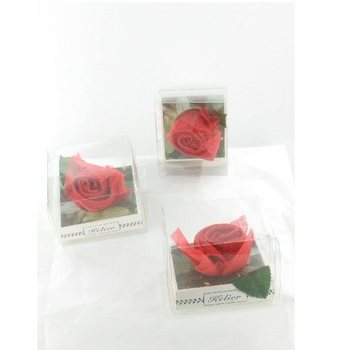 Handduk i Form av en Ros (3-pack)