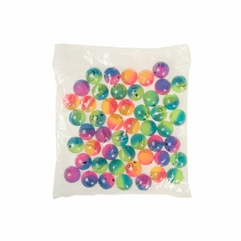 Mixade studsbollar Frosted &Oslash; 3,2 cm (50 st)