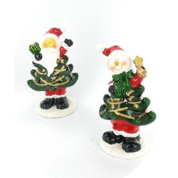 V&auml;rmeljush&aring;llare Julgran med Figur (4-pack)