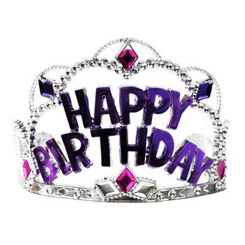 HAPPY BIRTHDAY KRONA - MODELL 2 (12-pack)