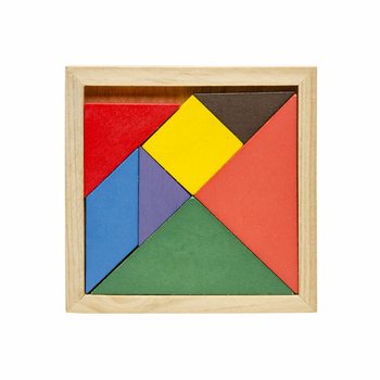 Tr&auml; Tangram Pussel Set (12 stycken)