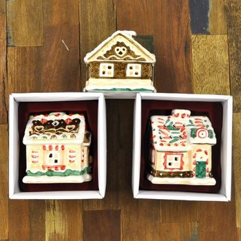 LJUSSTAKE JULHUS (3-pack)