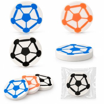 FOTBOLLSSUDDGUMMI I DISPLAY (30 st.)