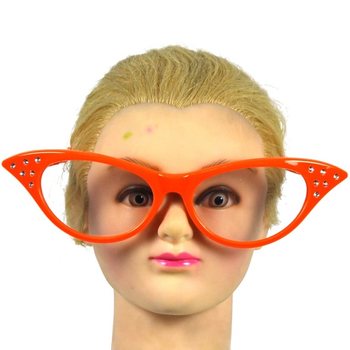 STORA ORANGE FESTGLASÖGON (12 st.)