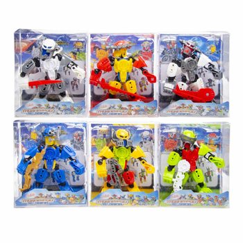 THUNDERBOLT ROBOT WARRIOR ACTIONFIGUR I DISPLAY (12 st)