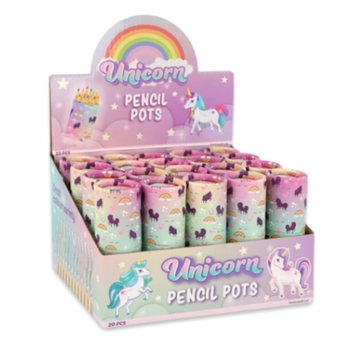 12 F&auml;rgpennor i Tub: Modell Unicorn / Enh&ouml;rning - I Display (20 st.)