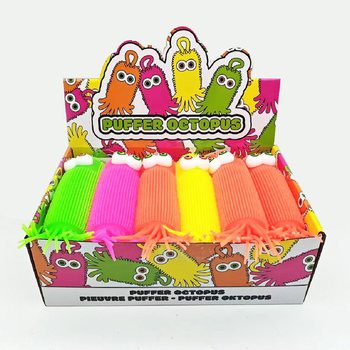 Pufferboll Bl&auml;ckfisk - 20 cm - I Displayl&aring;da (12-pack)