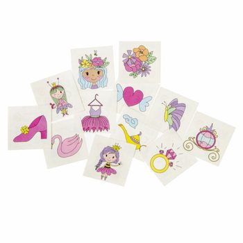 Prinsessa Fun Tatueringar - 48-pack Display