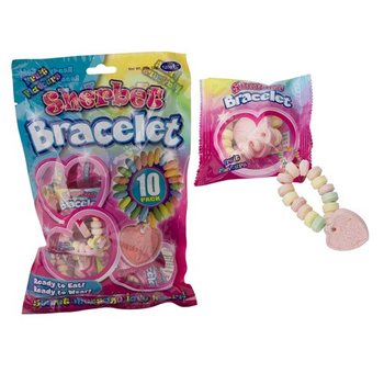 Godisarmband - 10-pack 12g i påse (Säljs i 12-pack)