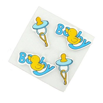 DEKORATIONSTICKERS - BABYBLÅ (20 st.)