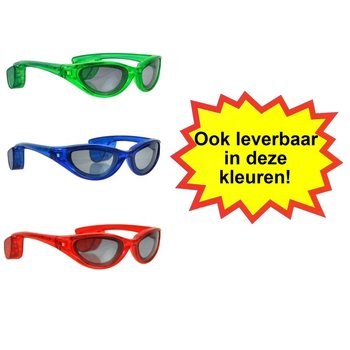 LED SOLGLAS&Ouml;GON - F&Auml;RG: R&Ouml;D (12-pack)