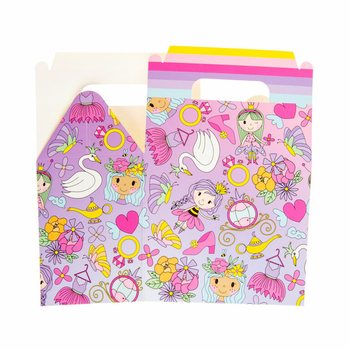 Menybox / Kalasbox Prinsessor 14x10x17 cm (12-pack)