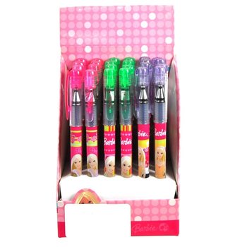 Barbie gelpennor i display (24 st.)
