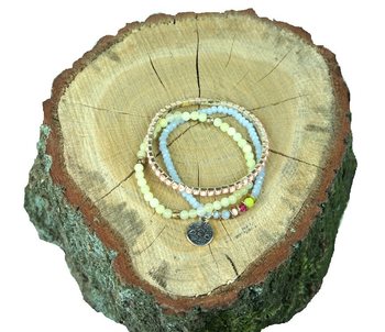 3-radigt Armband Ibiza-stil (1 st)