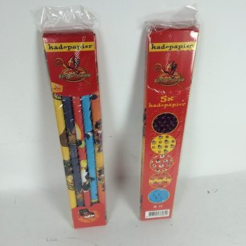 5-delat Presentpapper 'De Club van Sinterklaas'