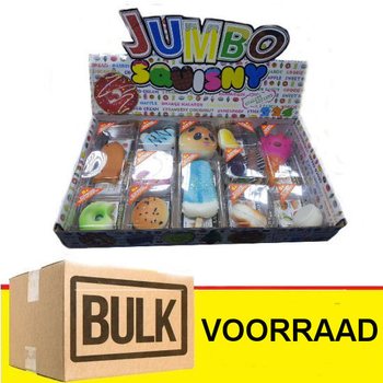 *** BULKERBJUDANDE *** JUMBO SQUISHY i Display (288 st.) - TREND!