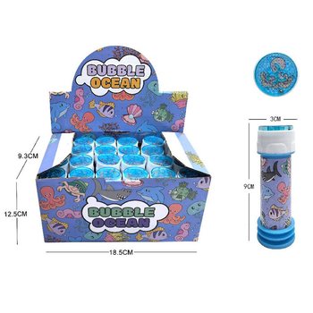 S&Aring;PBUBBLOR SEA LIFE, 25ML I DISPLAY (24 st.)