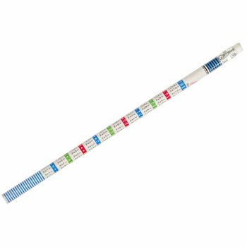 R&auml;knepenna med multiplikationstabell (12-pack)