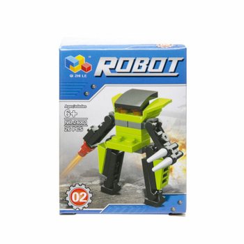 Byggklossar Robotar (12 stycken i Display)