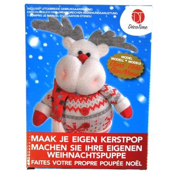 GÖR DIN EGEN JULDOCKA I PLYSCH (6 st.)