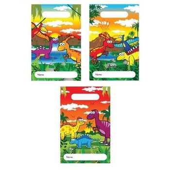 DINOSAURIE PRESENTPÅSAR – 23x15 cm (144 st)