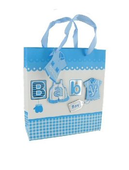 Presentp&aring;se Baby - Ljusbl&aring; (12-pack)