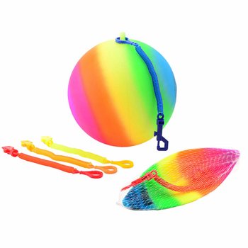 REGNB&Aring;GSBOLL MED SN&Ouml;RE / BUNGEEBOLL &Oslash;23 Cm (36 st)