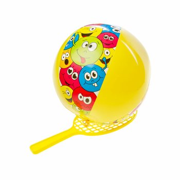 Paddle-racket med Boll - Smiley (12-pack)