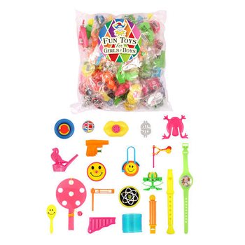 FISKDAMM MIXPAKET LEKSAKER (100 st)