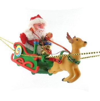 JULTOMTEN I JULSL&Auml;DE MED MUSIK (2-pack)