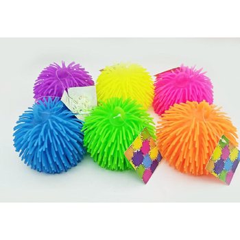 STOR PUFFERBOLL - 15CM - I DISPLAY (12 st)