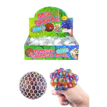 SQUISHY-BOLL – FLERFÄRGAD (12-pack)