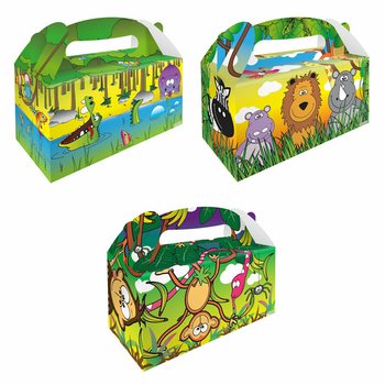 MENUBOX – DJUNGEL – 22,5 x 9,5 x 18 cm (12 st)