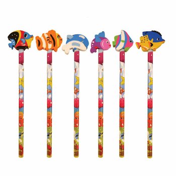 SEA LIFE / Fisk Penna med Suddgummi